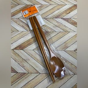 Bamboo Chopsticks and Spoon